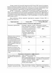 Сравнительная характеристика
